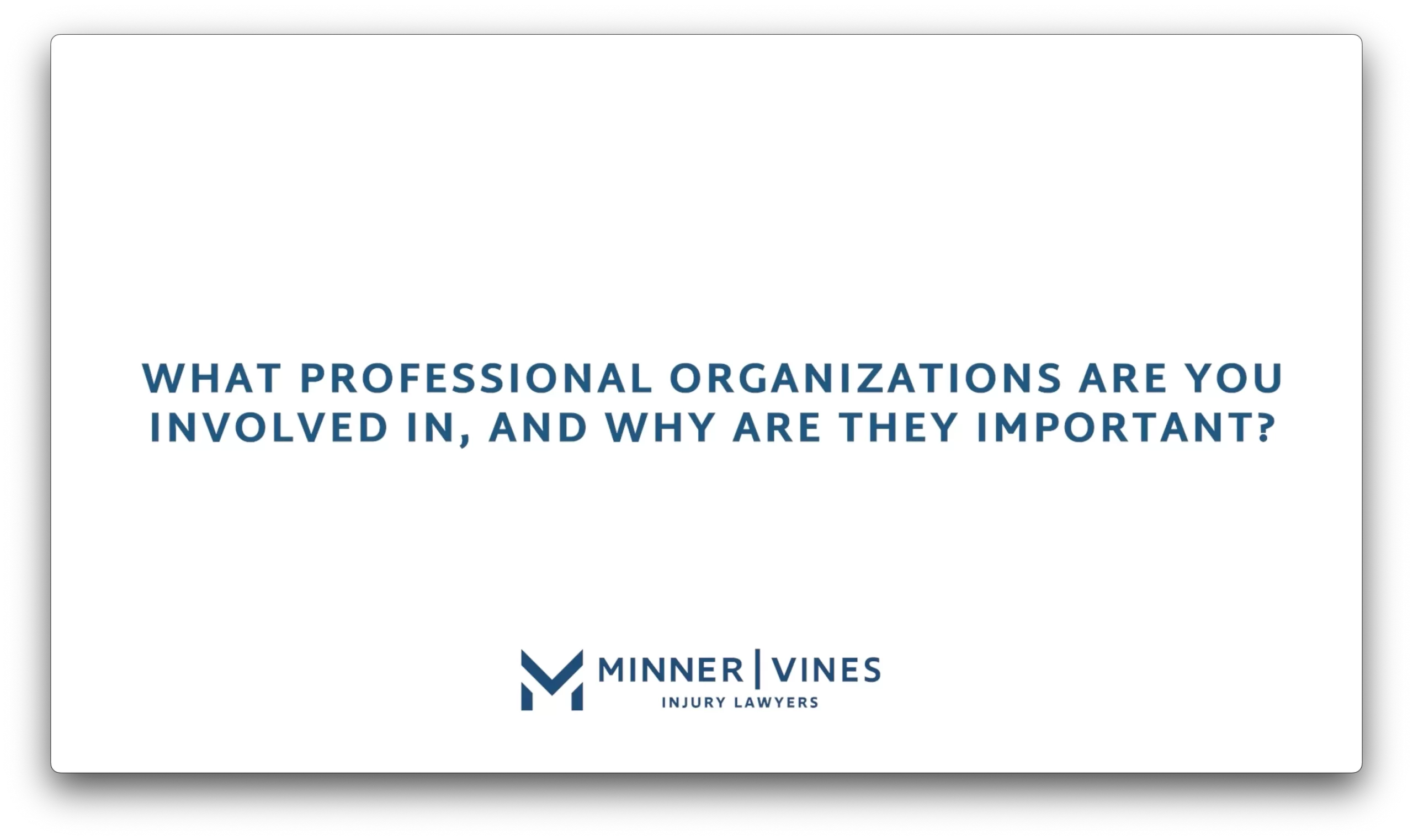 What professional organizations are you involved in, and why are they important?