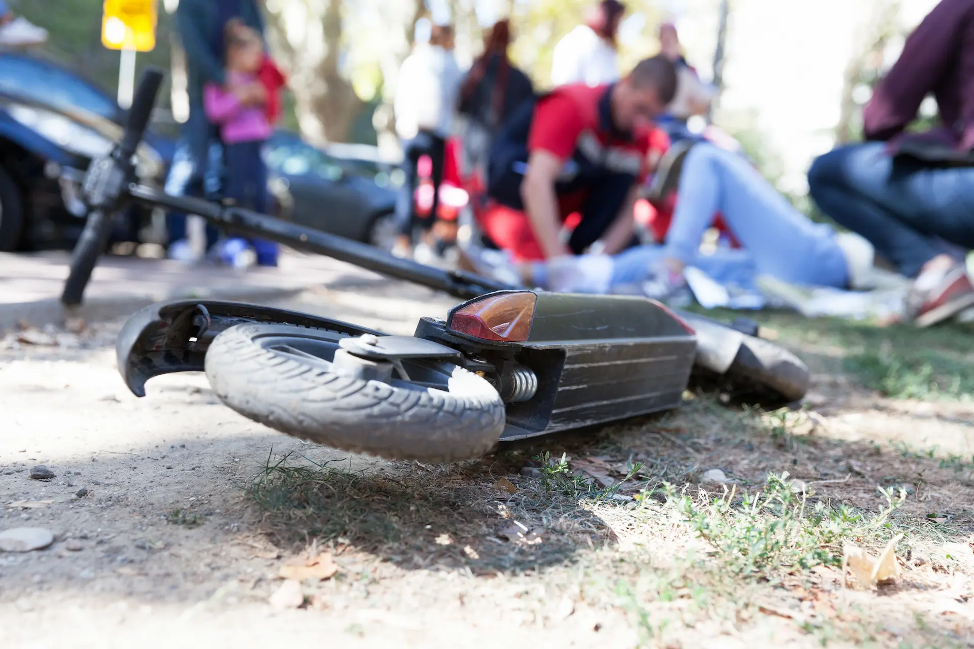 Electric Scooter Accident